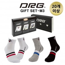 [20개 이상 특가] 디알지 남성 여성 고급 골프양말 3족세트